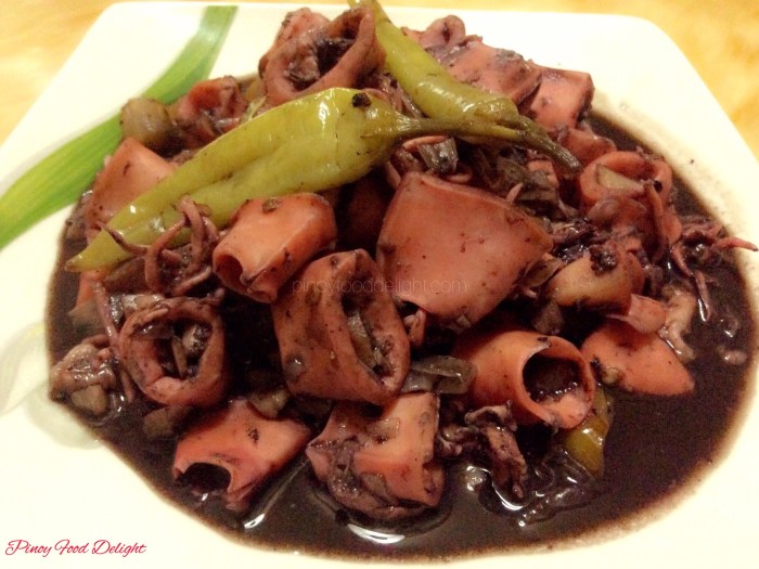 How to cook pusit adobo filipino style