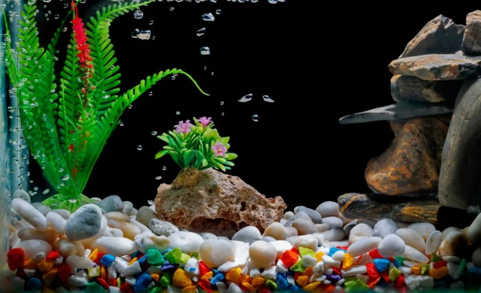 How to make fish tank decoration with clay