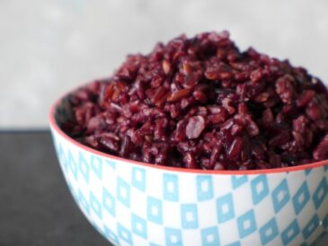 How to cook black rice indian style