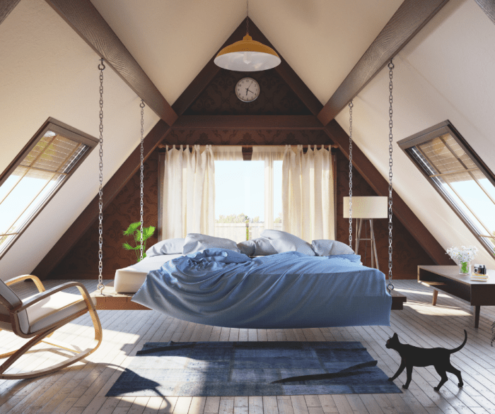 Triangle room shaped living corner narrow help so do