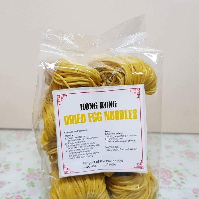 How to cook hong kong style egg noodles