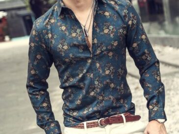 Designer dress mens shirts