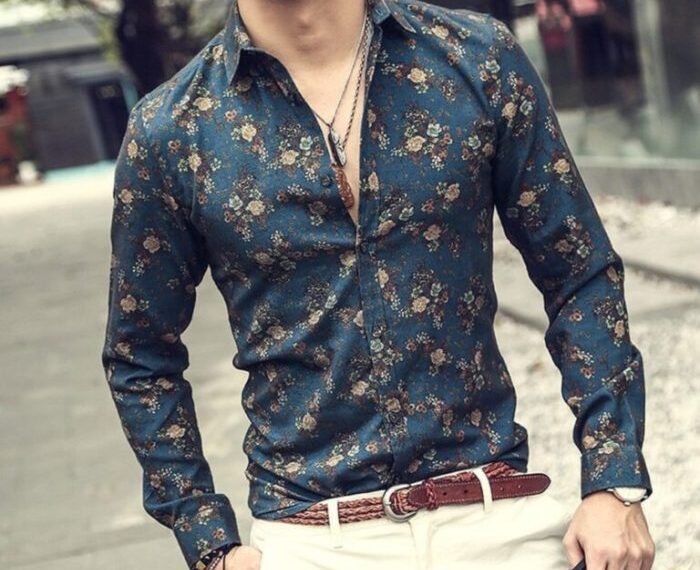 Designer dress mens shirts