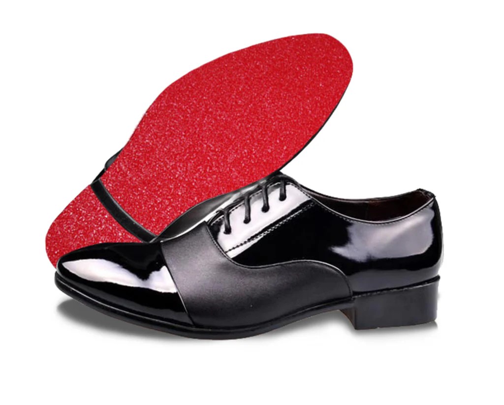 Red bottoms for men dress shoes